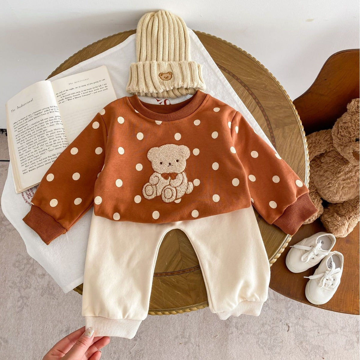 Ins Clothes For Babies Spring Baby Bear Suit